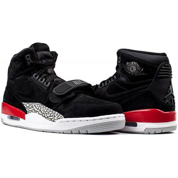 jordan legacy black and red