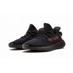 Yeezy 350 Boost V2 Black Red - Image 2