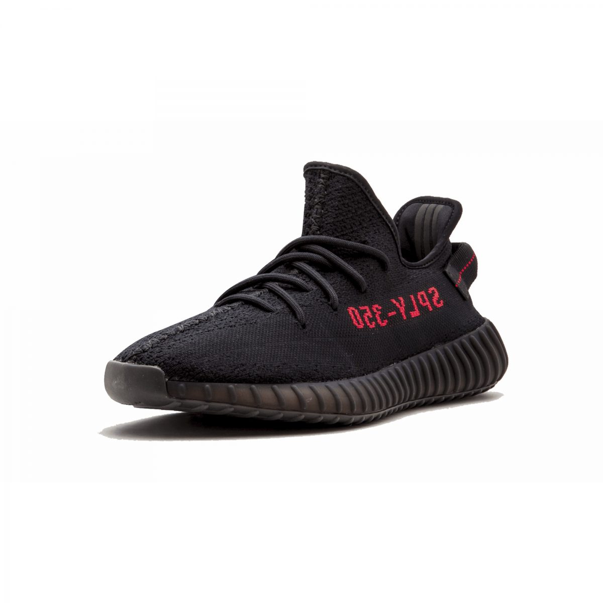 Yeezy 350 Boost V2 Black Red - Image 4