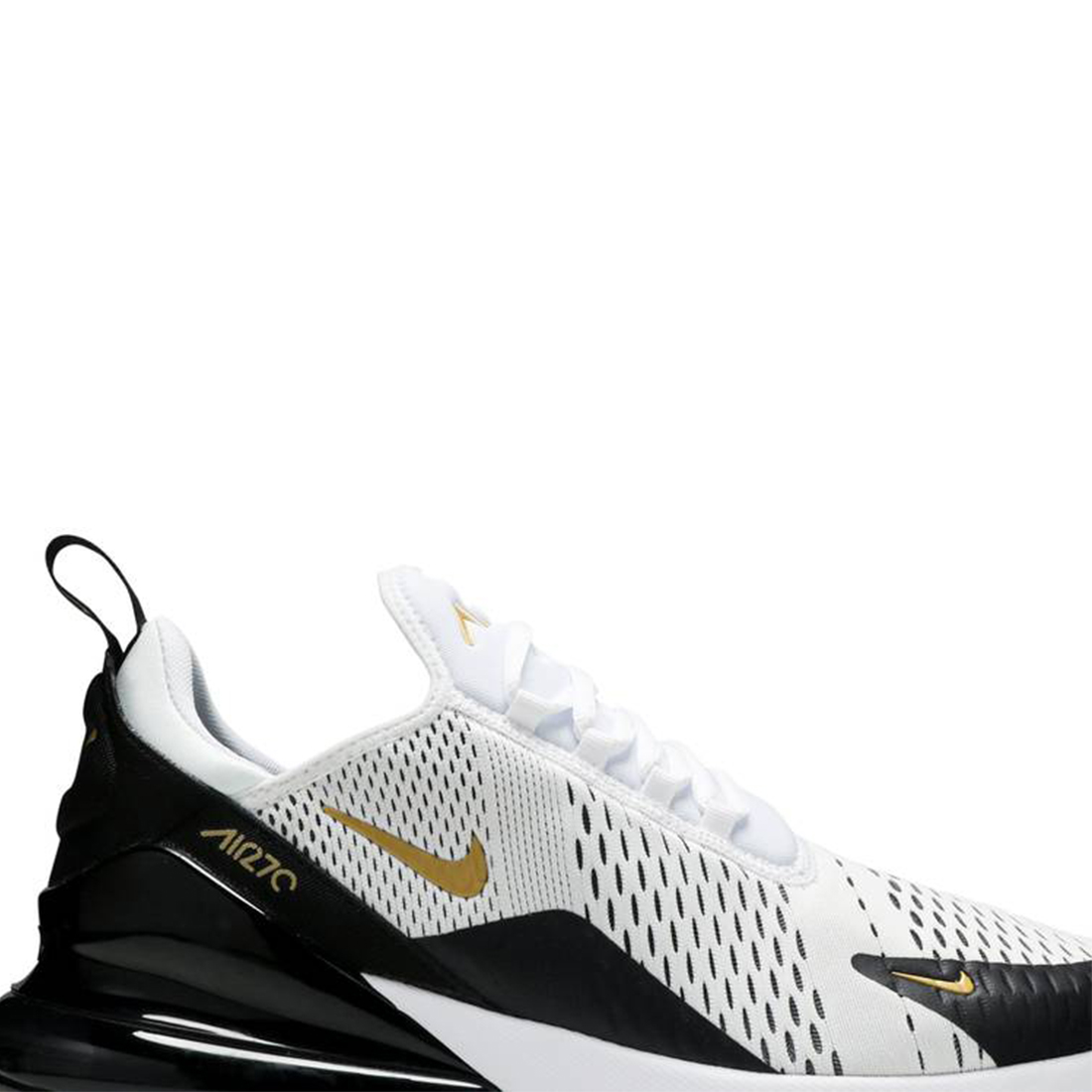 nike air max 270 white gold