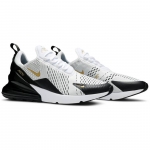 Air Max 270 White Gold nike shoes sport shoes Outlet - Image 2