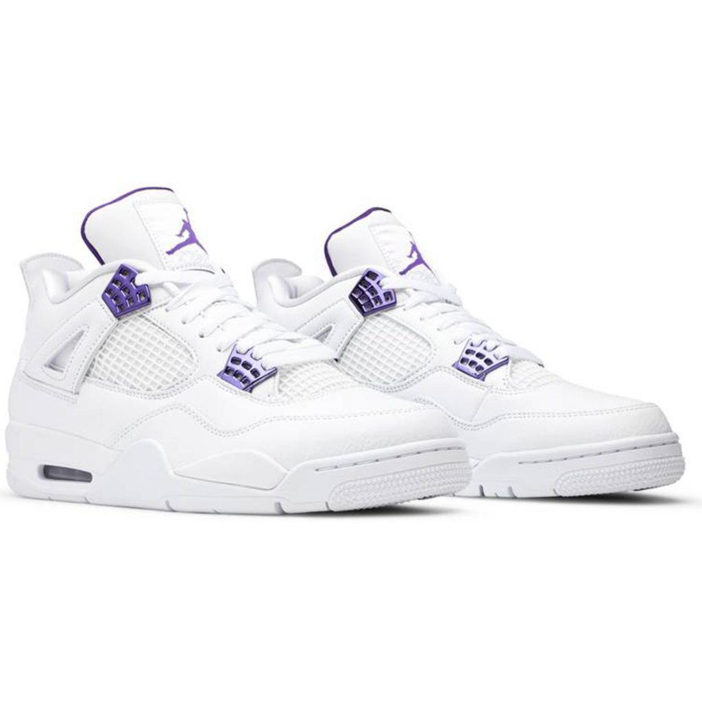 air jordan 4 retro purple metallic