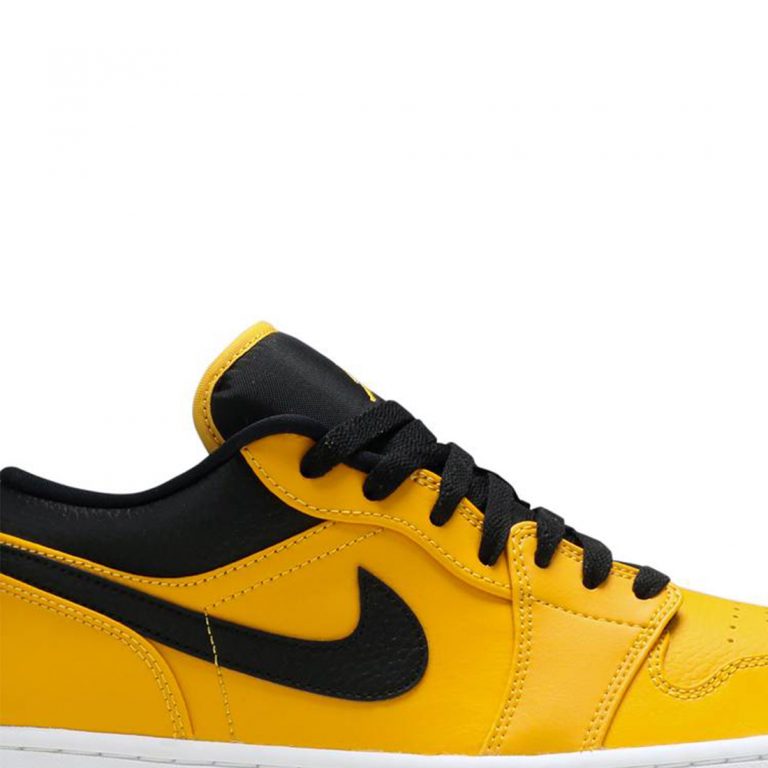 Air Jordan 1 Low âUniversity Gold Blackâ â PK-Shoes
