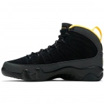 Air Jordan 9 Retro Dark Charcoal University Gold