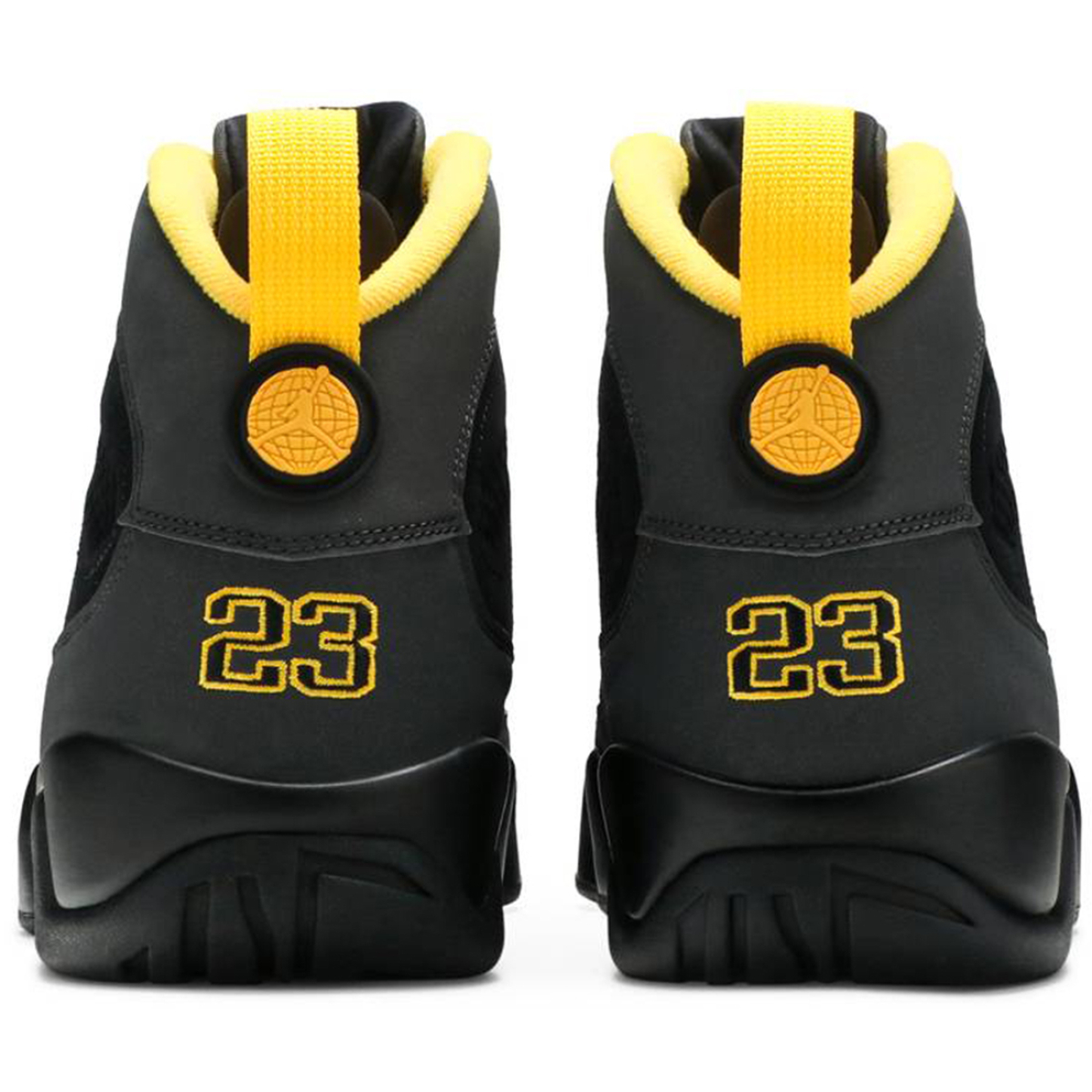 Air Jordan 9 Retro Dark Charcoal University Gold - Image 4