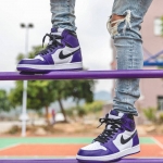 Air Jordan 1 Retro High OG Court Purple 2.0 - Image 6