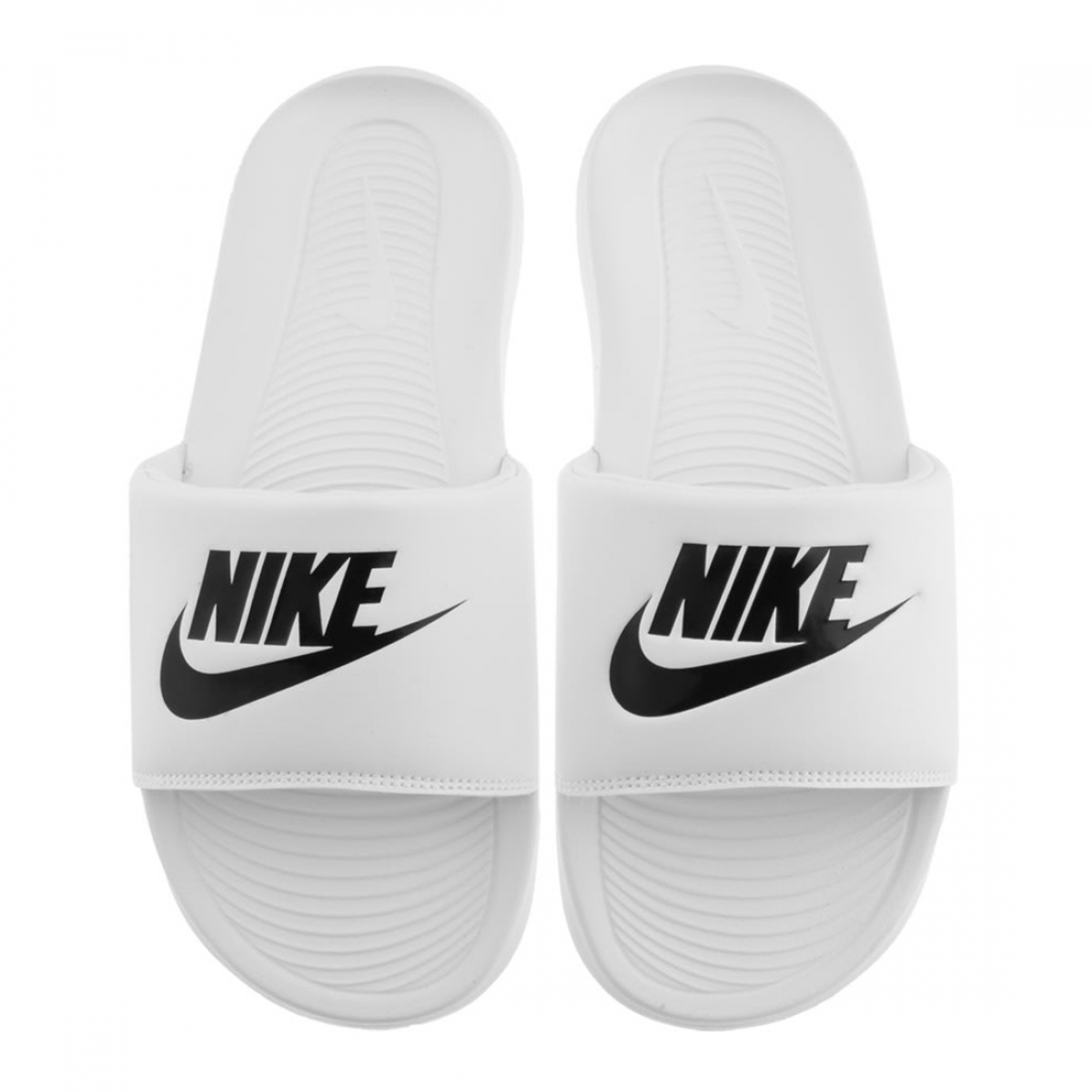 Nike Victori One Sliders White - Image 2