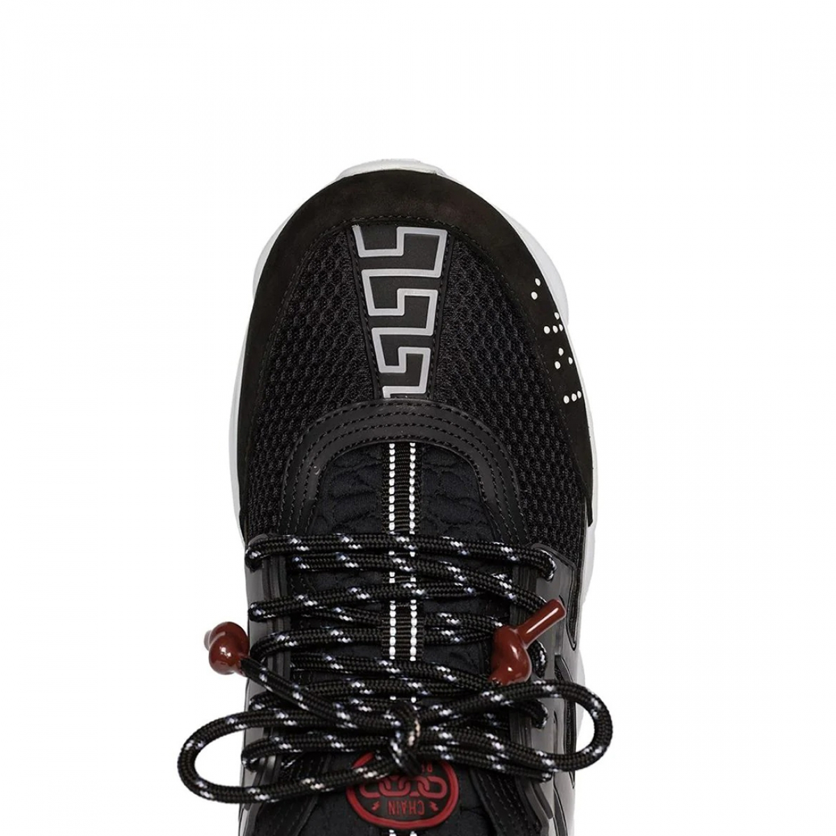 Versace Chain Reaction Suede Trim Black - Image 6