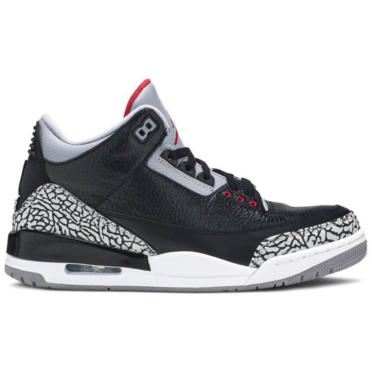 Air Jordan 3 Retro Black Cement 2011 - Image 2