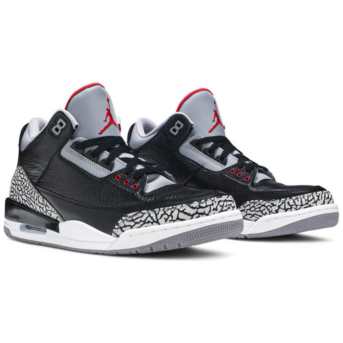 Air Jordan 3 Retro Black Cement 2011 - Image 3
