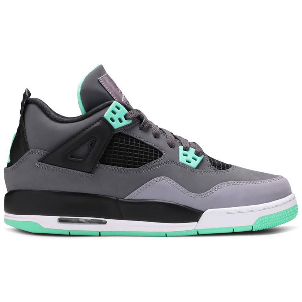 Air Jordan 4 Retro GS Green Glow - Image 2