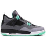 Air Jordan 4 Retro GS Green Glow - Image 2