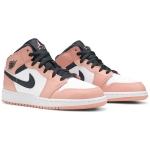Air Jordan 1 Mid GS Pink Quartz - Image 3