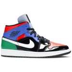 Wmns Air Jordan 1 Mid SE Multi Patent - Image 2