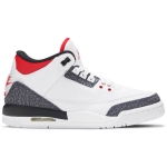 Air Jordan 3 Retro Denim SE GS Fire Red - Image 2
