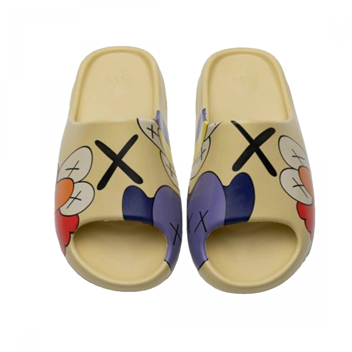 Yeezy Slides ‘Desert Sand’ Cartoon – PK-Shoes