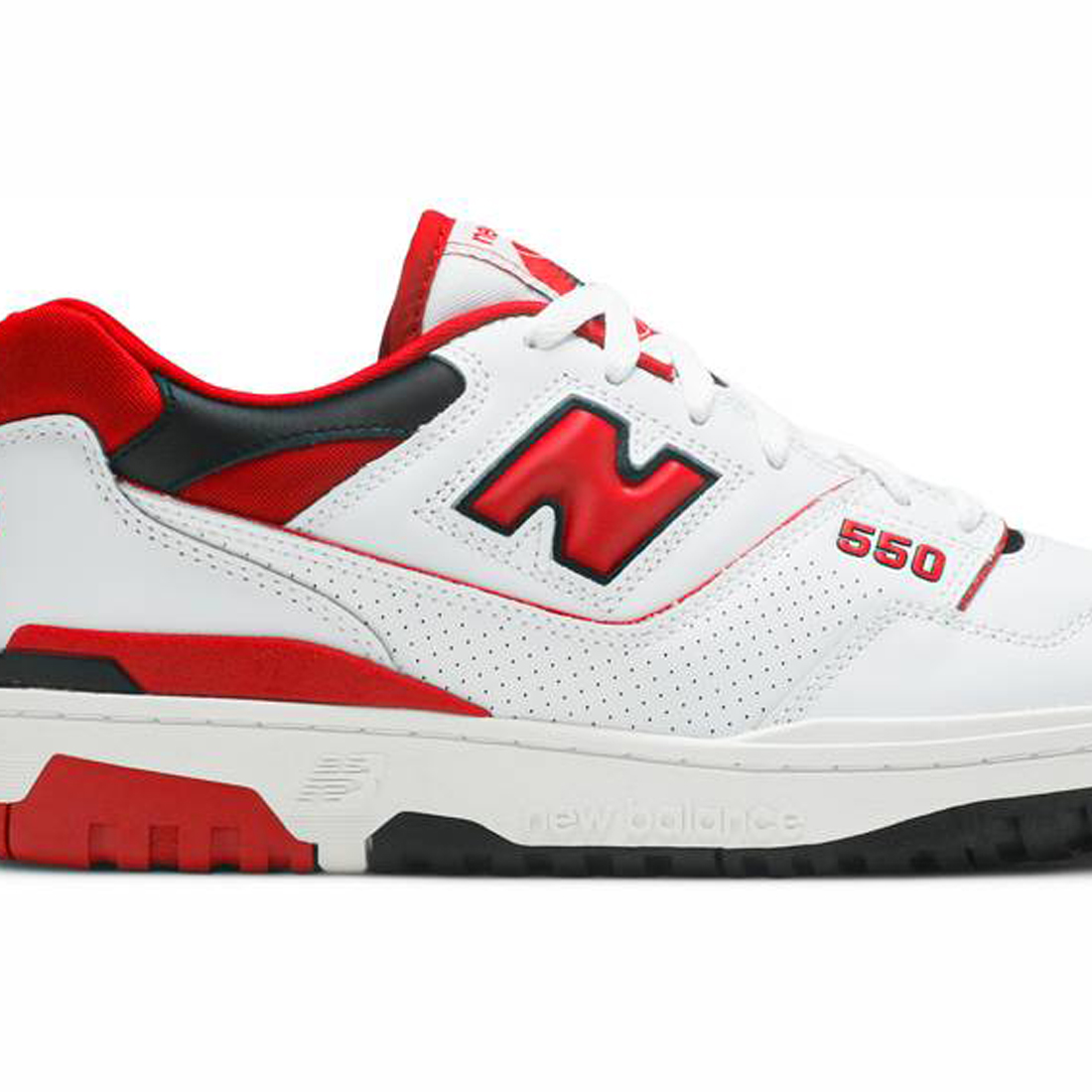 New Balance 550 White Team Red â PK-Shoes