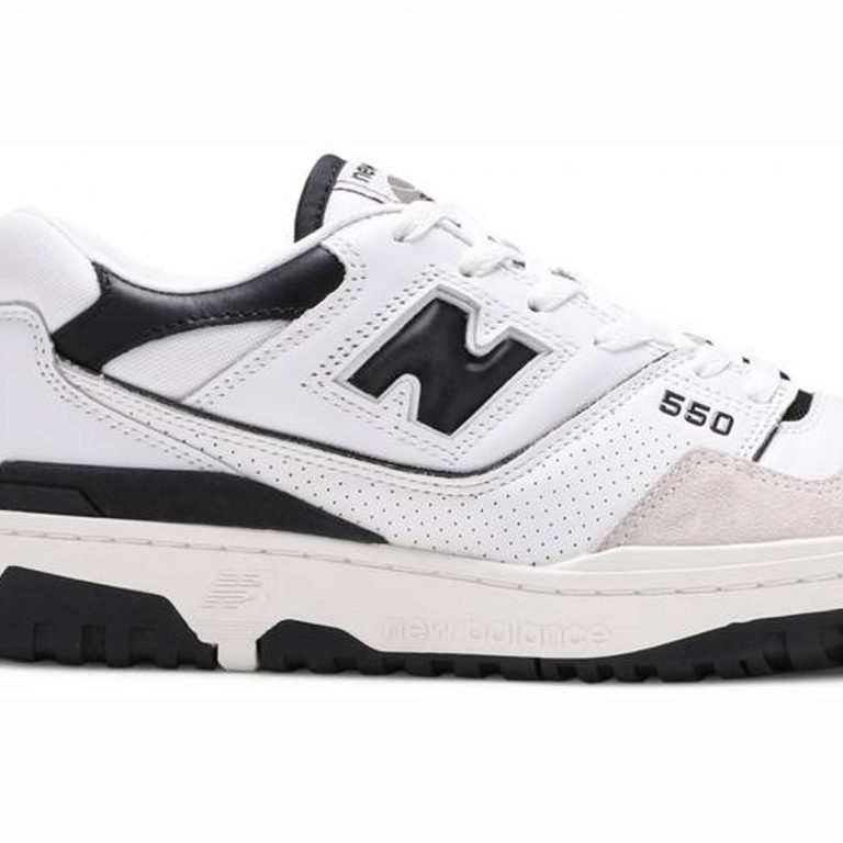 New Balance 550 White Black – PK-Shoes