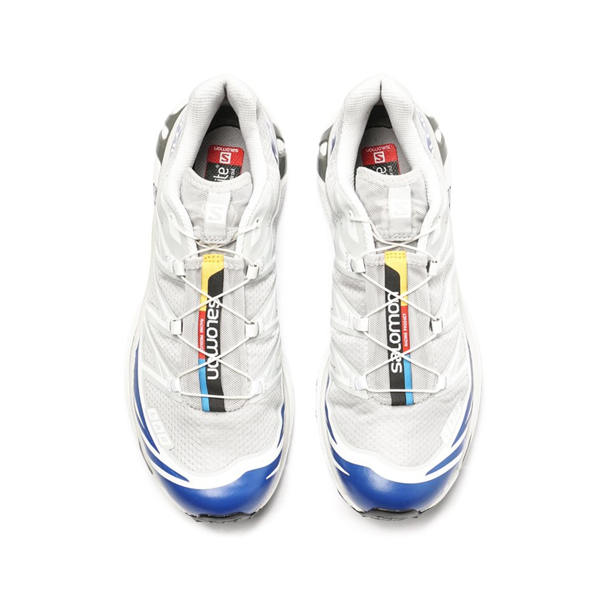 Salomon Advanced XT6 Adv Pearl Shoes Blue White - Image 3