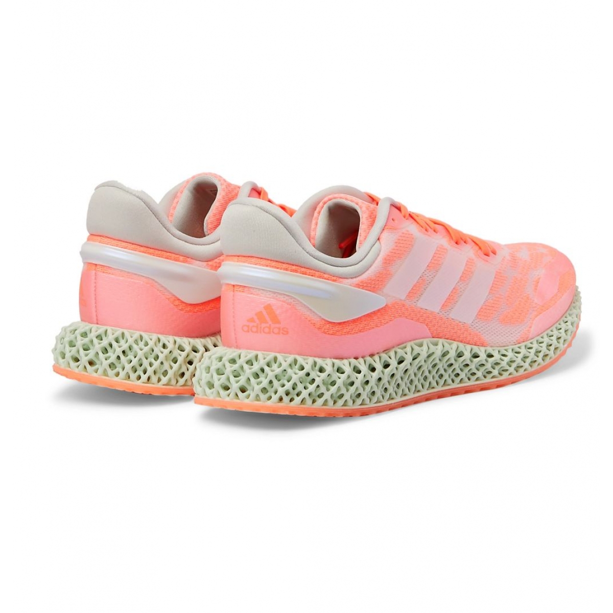 4D Run 1.0 Shoes White Pink - Image 3