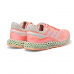 4D Run 1.0 Shoes White Pink - Image 3