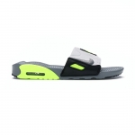 Nike Air Max 90 Slide Smoke Grey Volt Black - Image 2