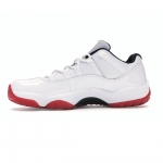 Air Jordan 11 Retro Low GS 'White Varsity Red'