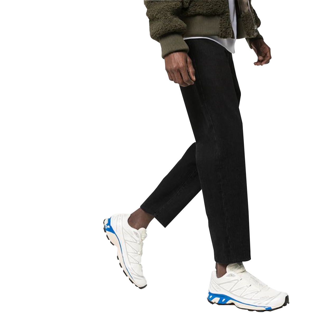 Salomon Advanced XT6 Adv Pearl Shoes Blue White - Image 6