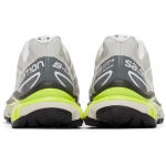 Salomon Taupe and Grey XT6 Advanced Sneakers - Image 5
