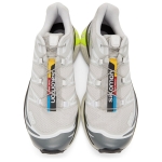 Salomon Taupe and Grey XT6 Advanced Sneakers - Image 3