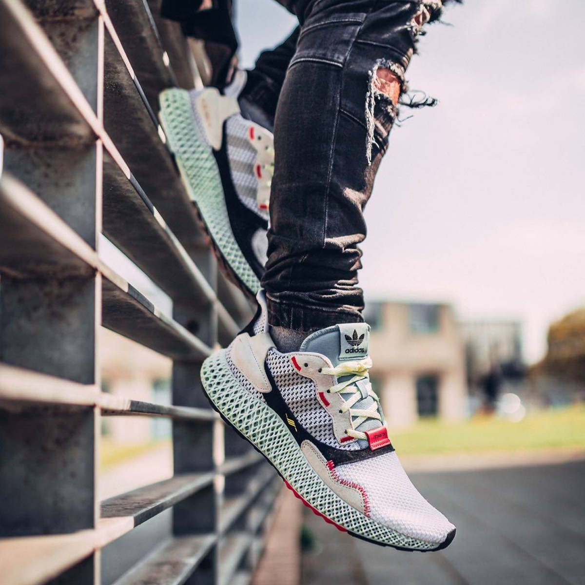 4D Grey ZX 4000 Futurecraft - Image 5