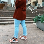 Air Jordan 1 Mid GS Pink Quartz - Image 6