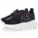 Versace Chain Reaction Suede Trim Black - Image 4