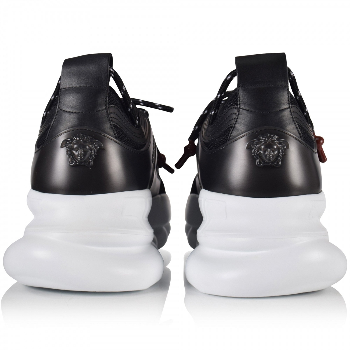 Versace Chain Reaction Suede Trim Black - Image 5