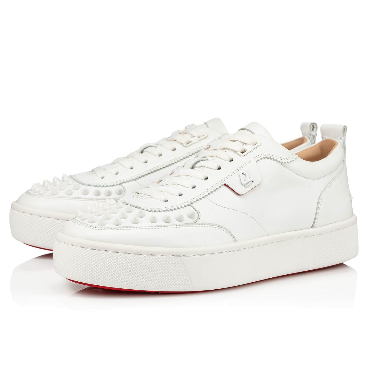 Christian Louboutin Men Happyrui Spikes Flat - Image 2