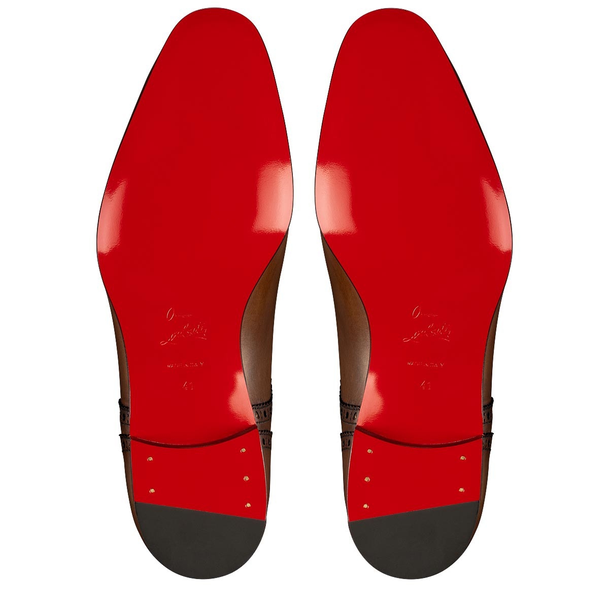 Christian Louboutin Men Eygeny Flat Black/Brown - Image 9