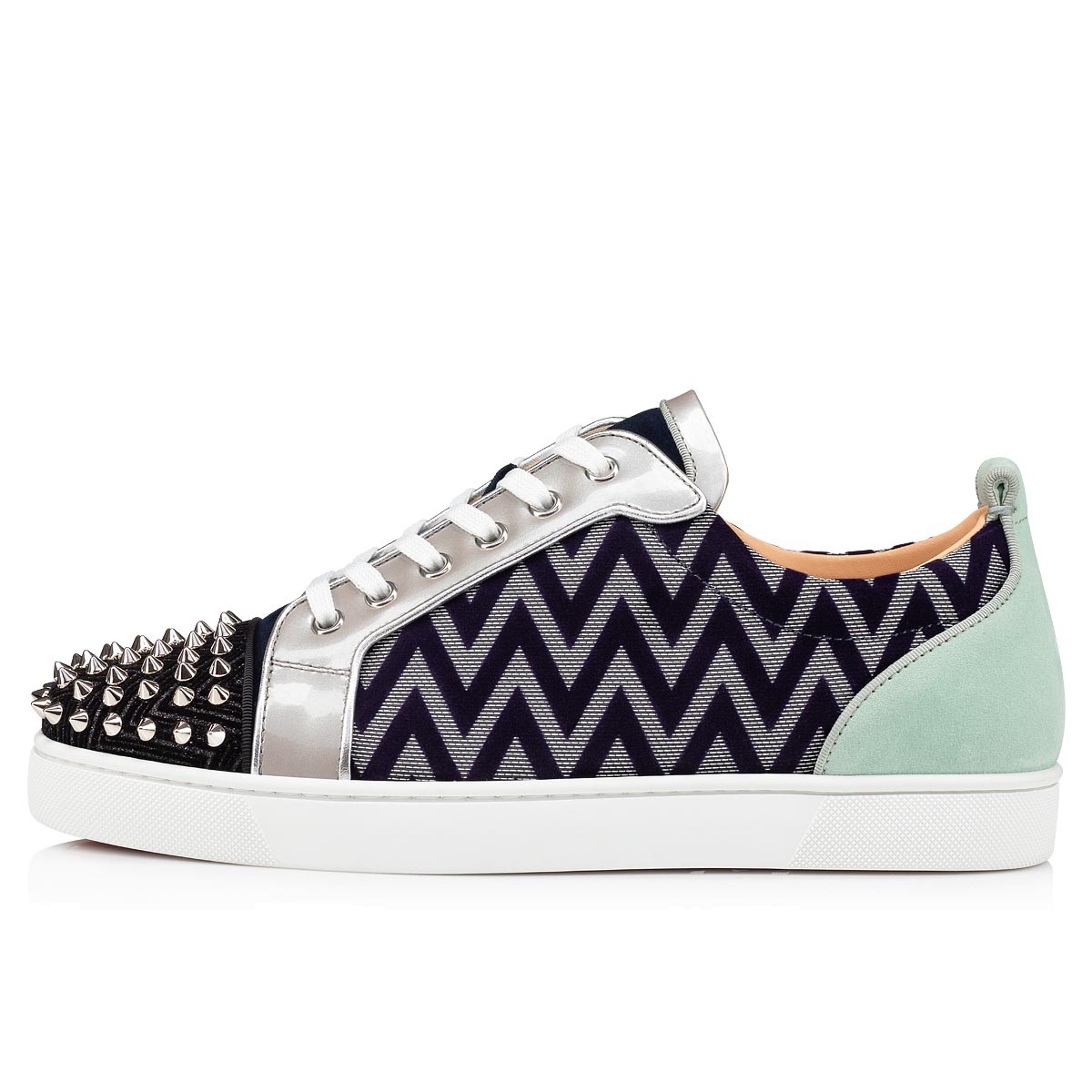 Christian Louboutin Men Louis Junior Spikes Orlato - Image 3