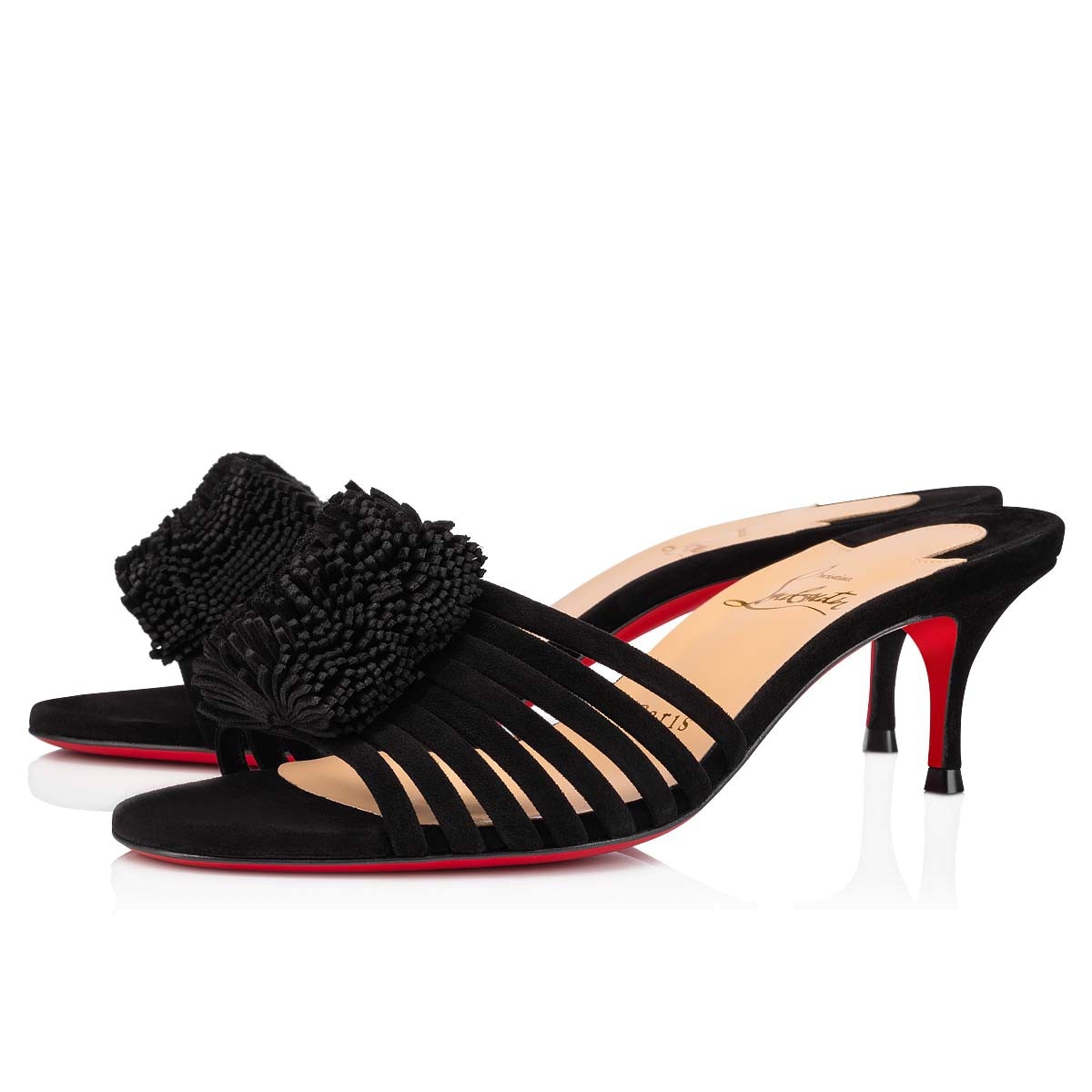 Christian Louboutin Belbrossa Yellow/Black 55 mm - Image 4