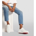 Christian Louboutin Men Louis Junior Spikes White - Image 5