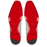 Christian Louboutin Men Dandelion Flat Sliver - Image 5