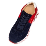 Christian Louboutin Men Loubishark Flat White/Black/Red - Image 7