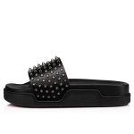 Christian Louboutin Men Pool Fun Flat Black