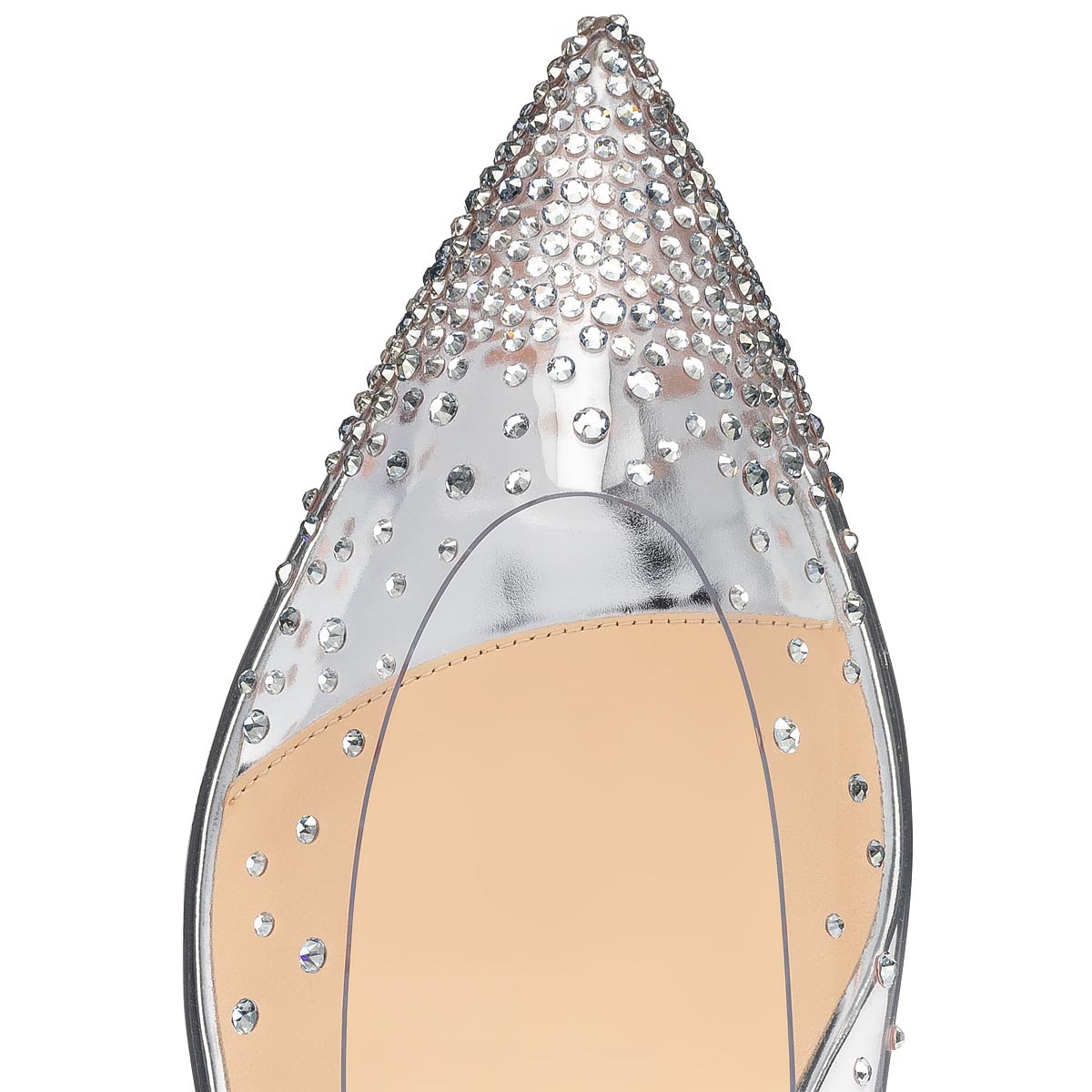 Christian Louboutin Degrastrassita Sliver Flat Women - Image 3