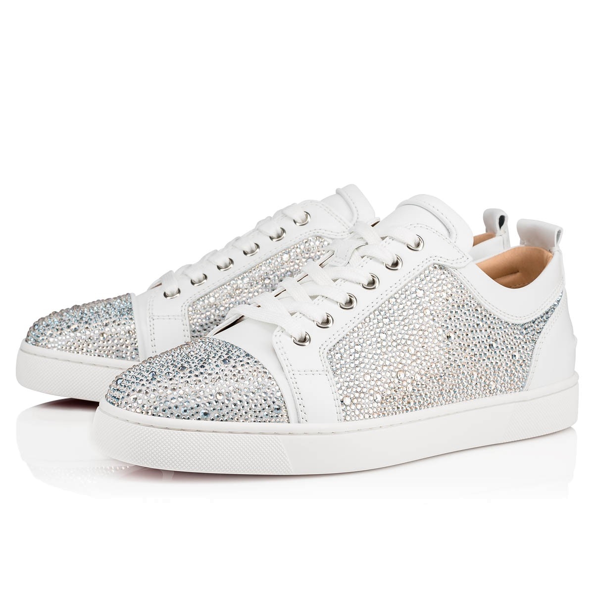 Christian Louboutin Men Louis Junior Strass Flat - Image 5
