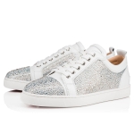 Christian Louboutin Men Louis Junior Strass Flat - Image 5