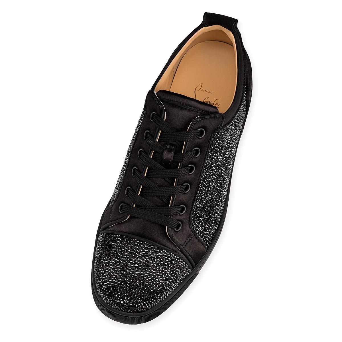Christian Louboutin Men Louis Junior Strass Flat - Image 12
