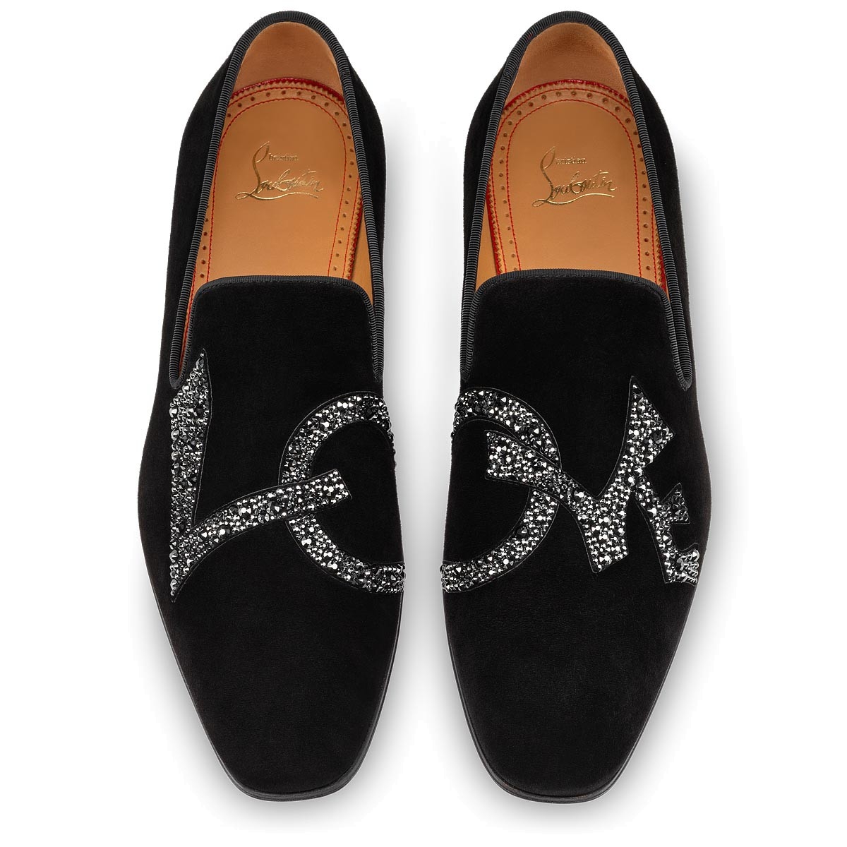 Christian Louboutin Men Dandylove Strass Flat - Image 3