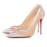 Christian Louboutin Galativi 100 mm Women Heels Black/White - Image 4