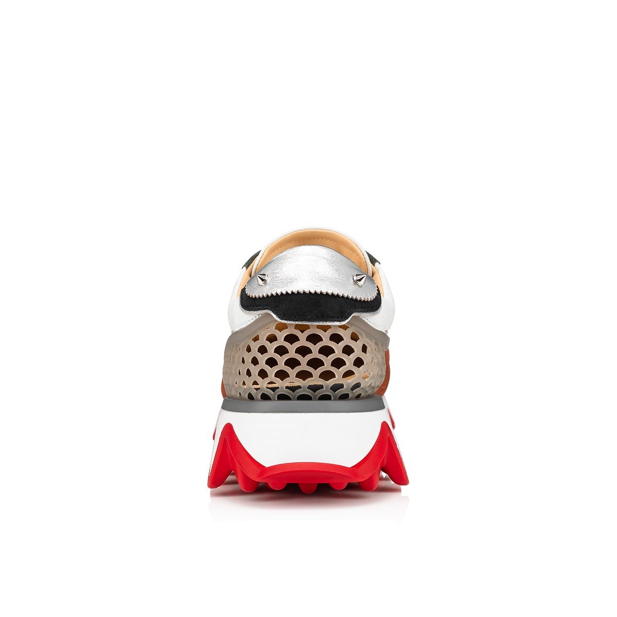 Christian Louboutin Men Loubishark Flat Brown/Grey/Red - Image 7