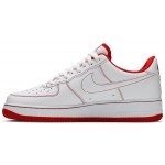 Air Force 1 07 Contrast Stitch White University Red